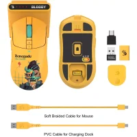 Игровая мышь A4Tech Bloody R72 Ultra Duo Renegade Sunset (желтый) фото 10